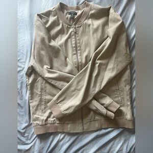 Crème men’s bomber jacket
